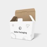 Tuck end box variations security buckles ladder-type mockup 110661