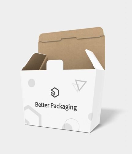 Tuck end box variations security buckles ladder-type mockup 110661