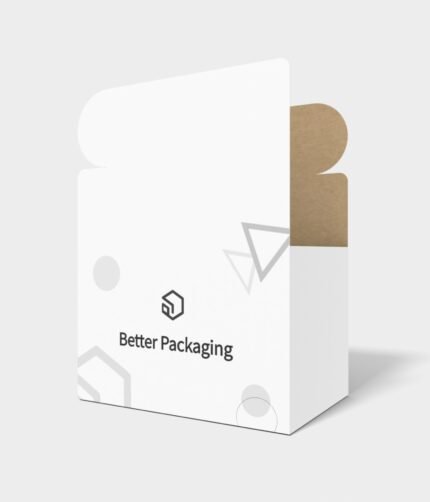 Tuck end box variations half lid auto lock mockup 110680