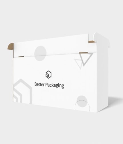 Tuck end shipping box mockup