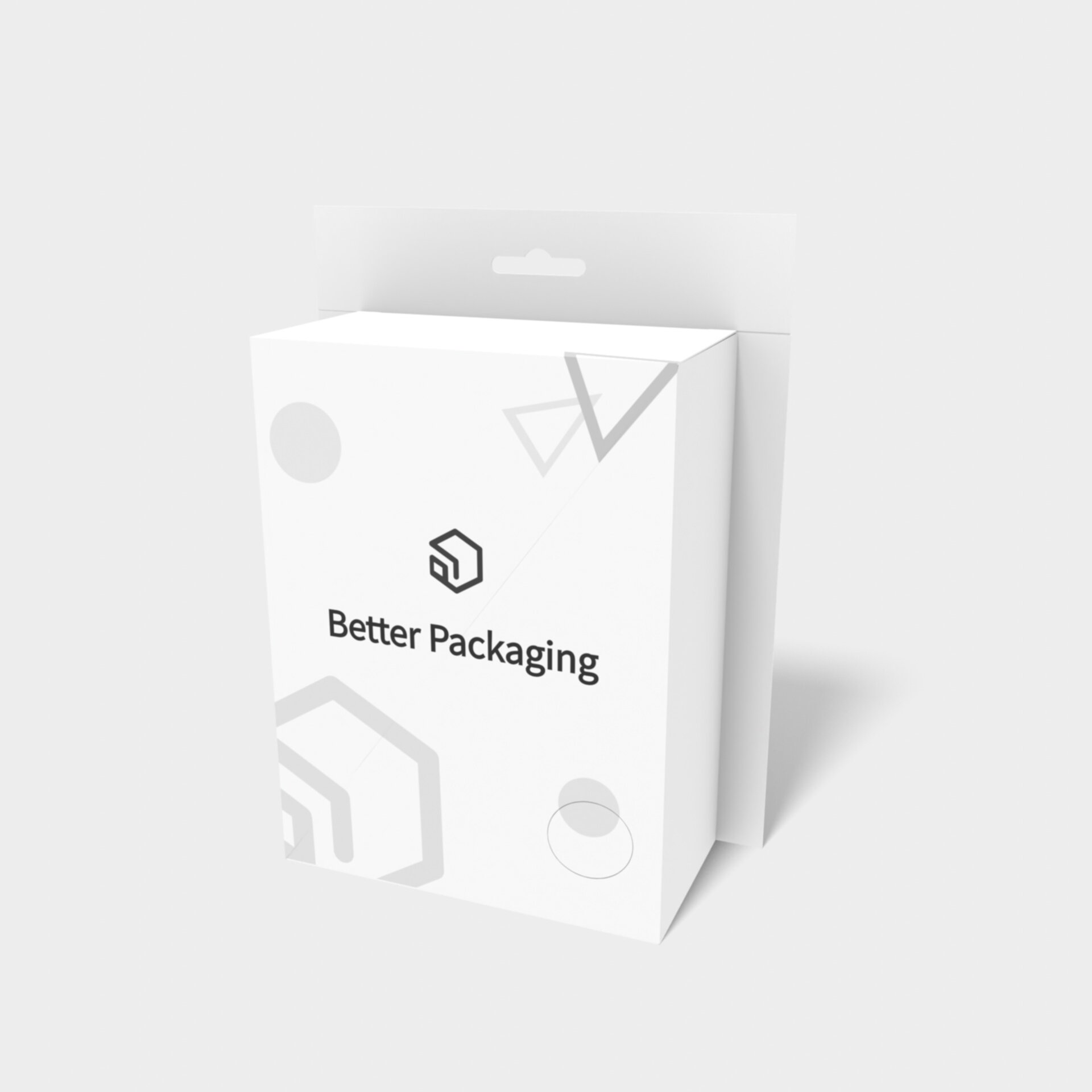 Tuck end box variations backplanes hanging holes mockup 111030 Tuck end box variations backplanes hanging holes mockup 111030