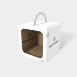 Tuck end box variations square windows bottom buckles mockup 112084