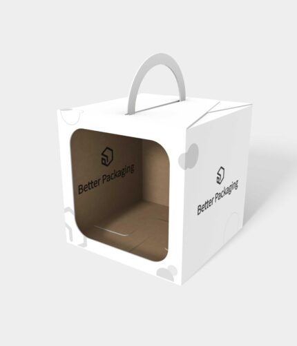 Tuck end box variations square windows bottom buckles mockup 112084