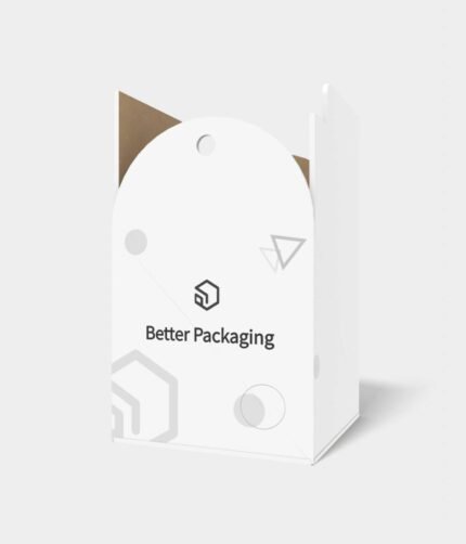 Tuck end box variations dome ribbon holes mockup 112092