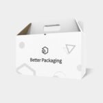 Auto lock bottom boxes with auto lock buckles suitcases mockup 112321