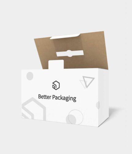 Safety buckle boxes carrying cases flat top mockup 112361