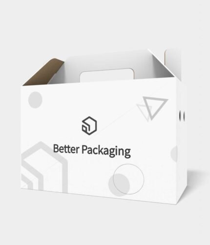Tuck end box variations positive button bottom polygonal mockup 112392