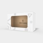 Mailer box with window mockup