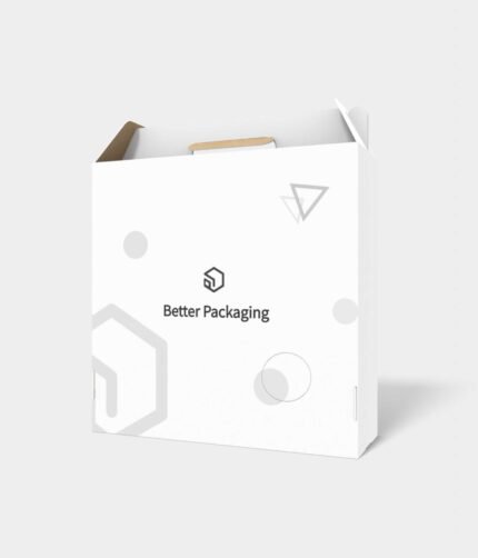 Tuck end box variations handles lock insert boxes mockup 112510