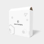 Tuck end shipping box mockup