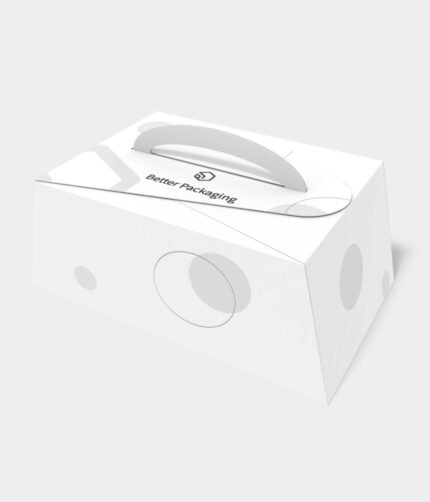 Tuck end box variations ladder-type handles mockup 112640