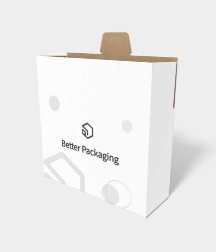 Tuck end box variations front open positive three buttons mockup 112670