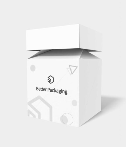 Tuck end box variations polygonal folding lids auto lock bottom mockup 114030