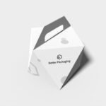 Tuck end box variations triangle diagonal mockup 114070