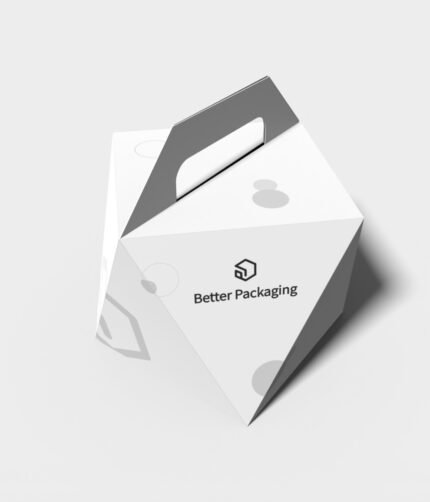 Tuck end box variations triangle diagonal mockup 114070