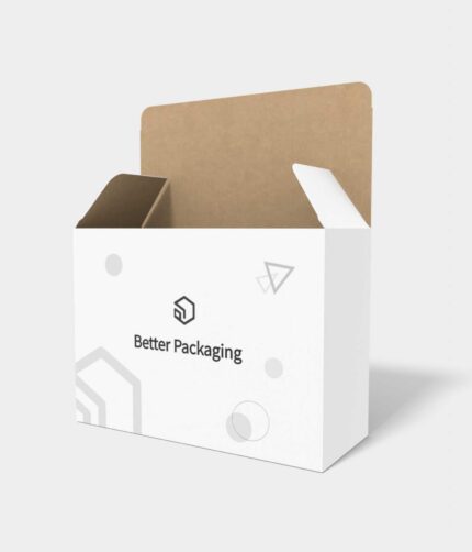 Tuck end box variations tear-off wire inserts auto lock bottom mockup 114130