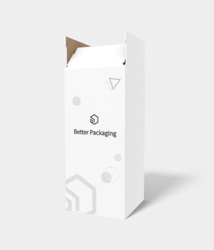 Tuck end box variations four folds exposure mockup 114180