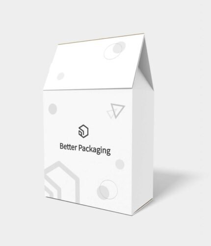 Tuck end box variations roof zipper mockup 116020