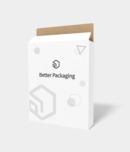 Tuck end box variations swivel flat adhesive boxes mockup 116060