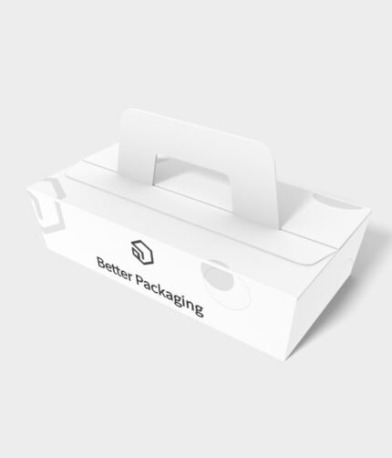 Tuck end box variations handles bevel mockup 116120