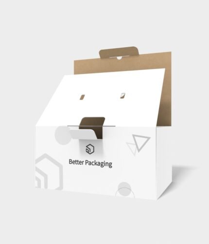 Tuck end box variations interlocking buckles portable mockup 116200