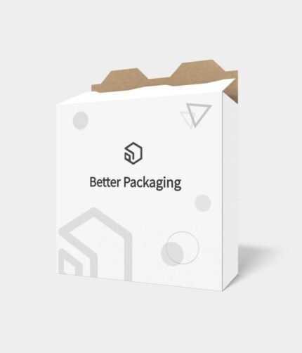 Tuck end box variations pin-style double snap lock bottom mockup 116330