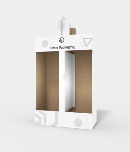 Tuck end box variations two-square handles mockup 116430