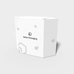 Tuck end boxes variations back open hexagonal mockup 117010