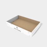 Tray boxes hidden bottom lock inserts mockup 120040