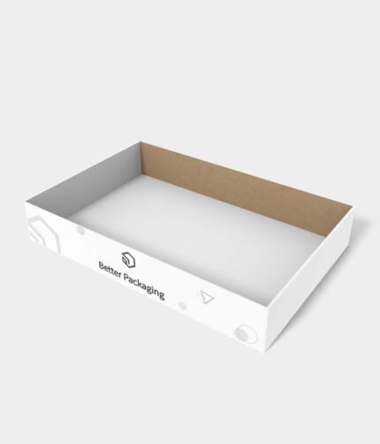 Tray boxes thick tray paper mockup 120090