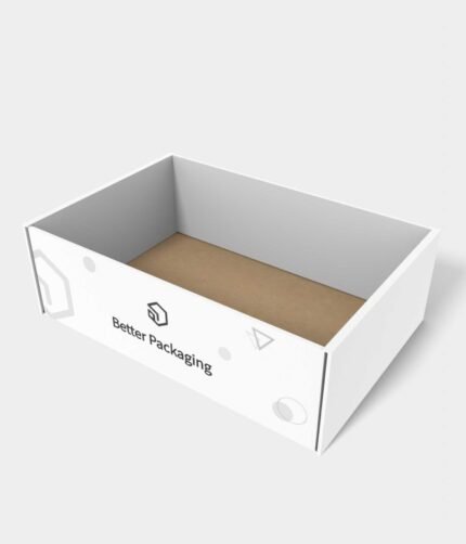 Tray boxes thicken auto lock bottom mockup 120130