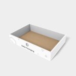 Tray boxes side mortise locks interlocking buckles mockup 120141