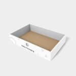 Tray boxes side mortise locks interlocking buckles mockup 120141