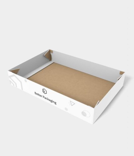 Tray boxes angled display mockup 120170