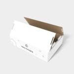 Tray boxes swing top snap lock mockup 120180