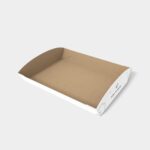 Tray boxes arc edges paper mockup 120200