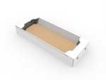 Tray box with ventilation holes paper tray boxes mockup 120270