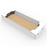 Tray box with ventilation holes paper tray boxes mockup 120270