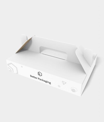 Tray boxes portable paper mockup 120300