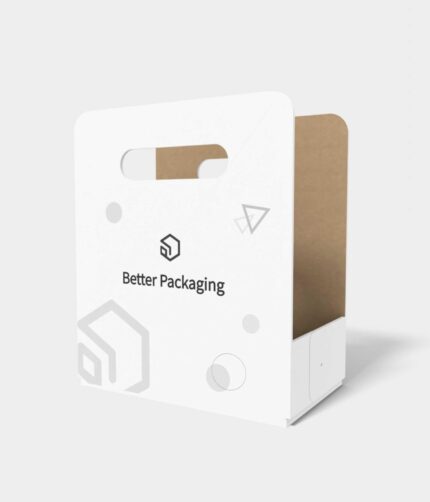 Tray boxes easy interlocking buckles mockup 120340