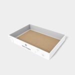 Tray boxes four folds display mockup 120360