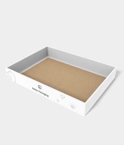 Tray boxes four folds display mockup 120360