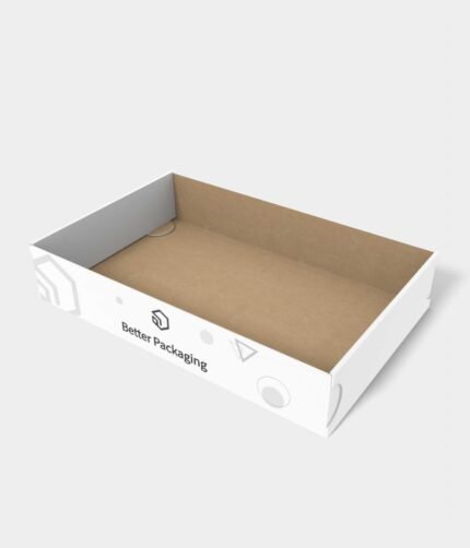 Tray boxes traceless bottom side sockets mockup 120420