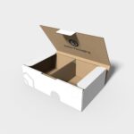 Tray boxes interlocking buckles card inserts mockup 120680