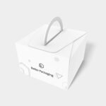 Tray boxes paper handle mockup 121070