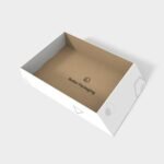 Tray boxes front separators tilt mockup 123020