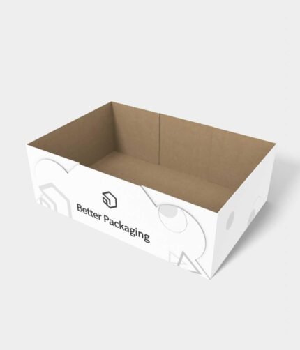 Tray boxes arc snap lock mockup 123030