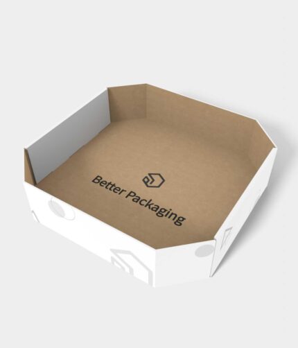 Tray boxes auto bottom tray paper mockup 123050