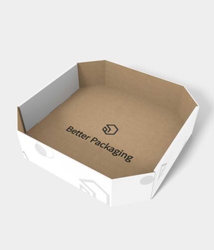 Tray boxes auto bottom tray paper mockup 123050