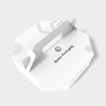 Tray boxes octagon angled mockup 123140
